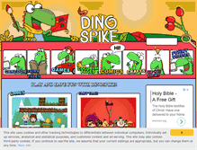 Tablet Screenshot of dinospike.com